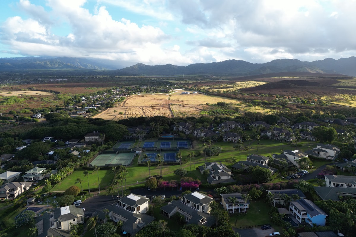 モロカイ島の風景