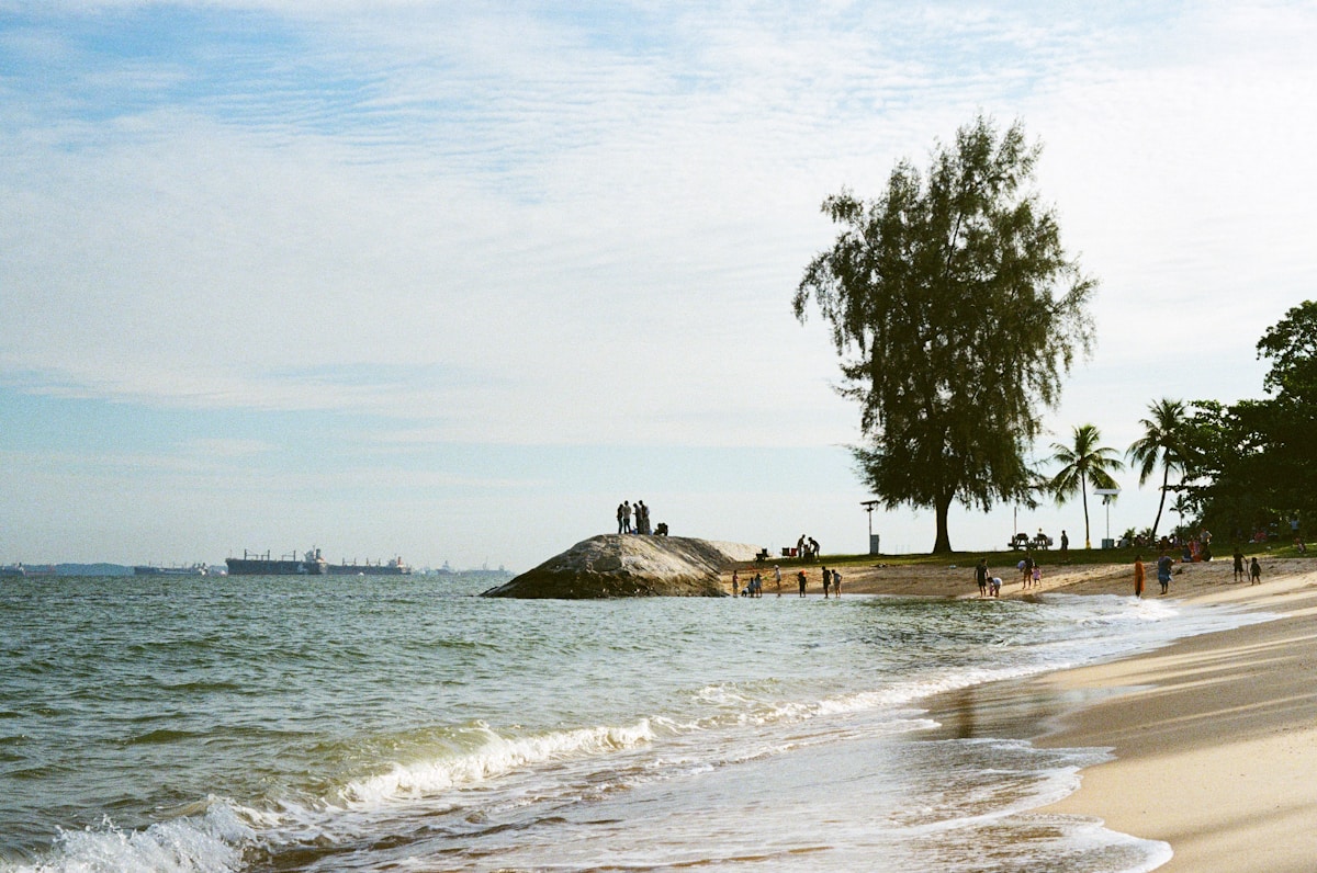 セントーサ島ビーチ
