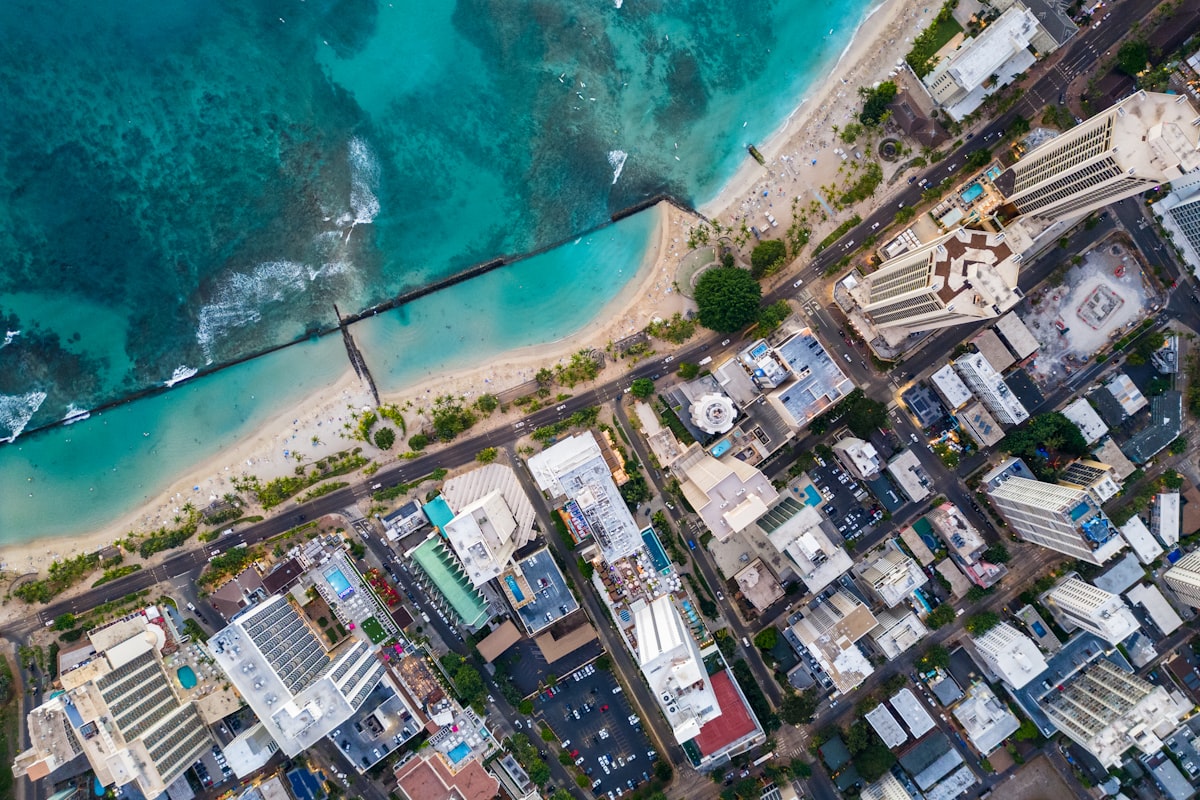 ワイキキの風景